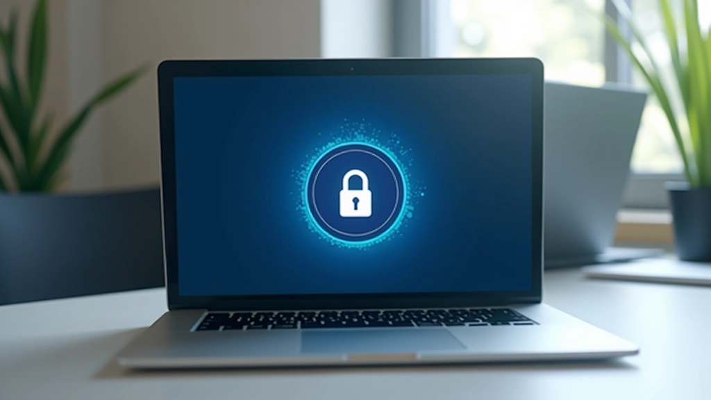 Cadenas numérique et symboles de sécurité, chiffrement SSL affiché sur écran d'ordinateur avec code de sécurité visible